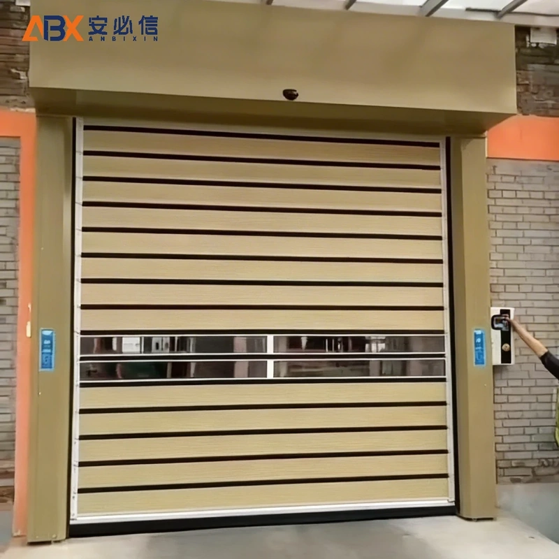 商洛市铝质快速门